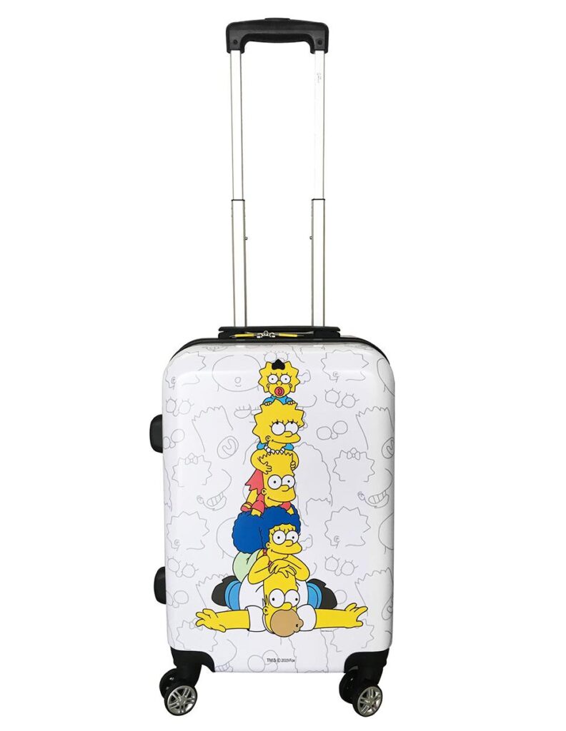 maleta de viaje de los simpson