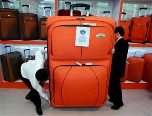 maleta de viaje gigante
