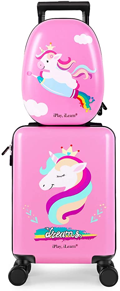 maleta de viaje nina unicornio