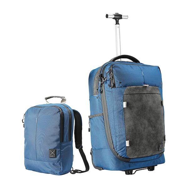 maleta de viaje tipo mochila con ruedas